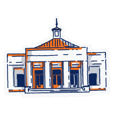 Cupola Sticker by UVA Law