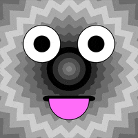 Black And White Art GIF by Jen Stark