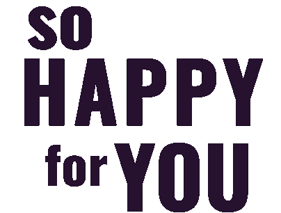 Happy So Good Sticker by JWilsonPix