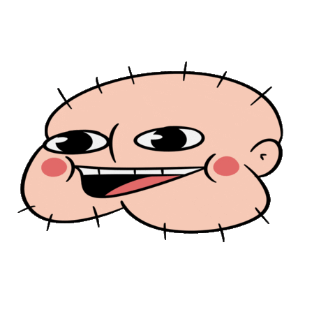 happy makdezu Sticker