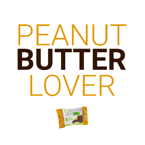 Peanut Butter Sticker by No Sugar Company