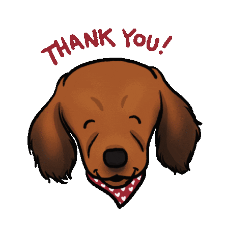 Thanks Thank You Sticker