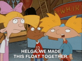 hey arnold nick splat GIF