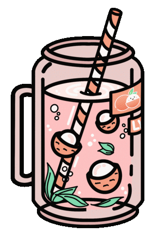 Soda Sticker by Lychee the Label