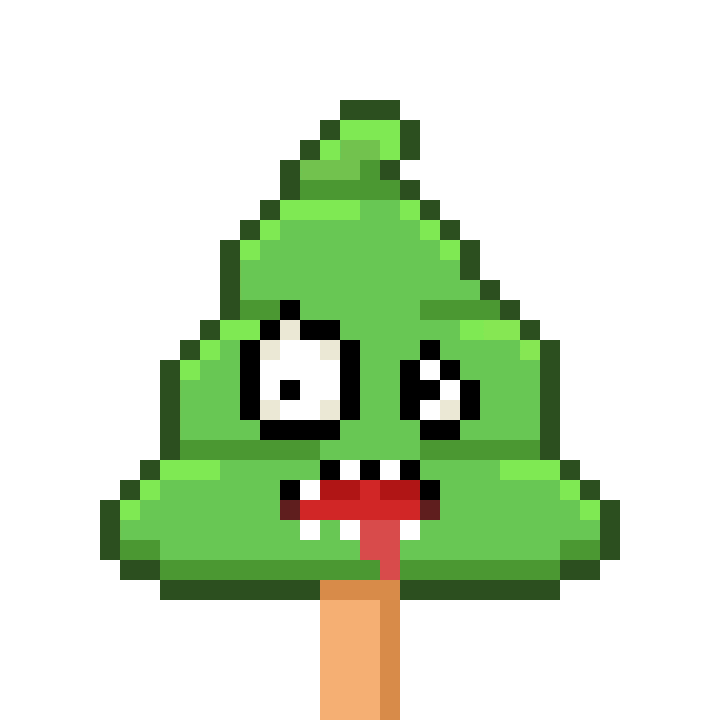 Art Shitting Sticker by Poopies.io