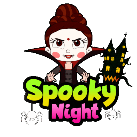 Halloween Ghost Sticker by Chhota Bheem