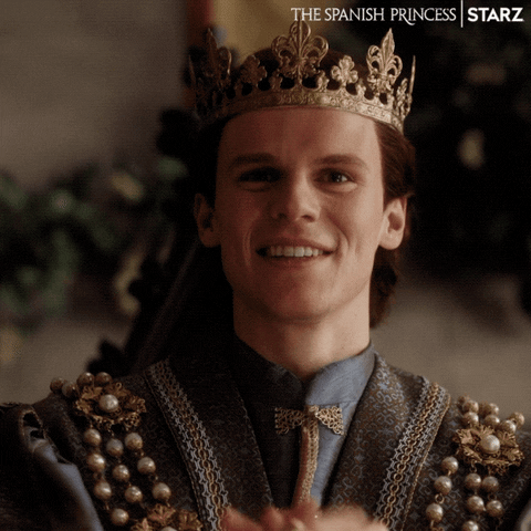 King Henry Starz GIF by The Spanish Princess