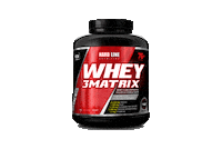 Biceps Whey Sticker by Hardline Nutrition