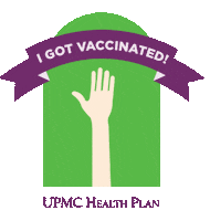 Vaccine Pfizer Sticker by UPMC Health Plan