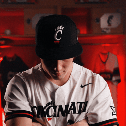 College Baseball Uc GIF by Cincinnati Bearcats