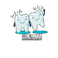 Teeth Smile Sticker by Ultimate Orthodontic Academy