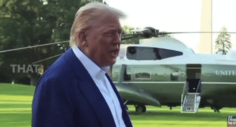Swearing Donald Trump GIF