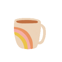 Treat Yourself Hot Chocolate Sticker by Katie Thierjung / The Uncommon Place