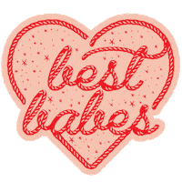 Best Friends Love Sticker by Girl Tribe Co.