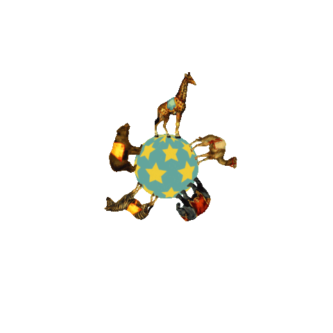 AlfrescoEmporium giphyupload animals brand circus Sticker