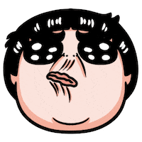 Sad Fun Sticker