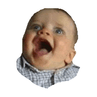 Baby Laugh Sticker by imoji