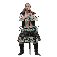 Sassy Irish Sticker by DelaFaire