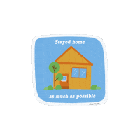 KingCounty 2020 mask covid plant Sticker