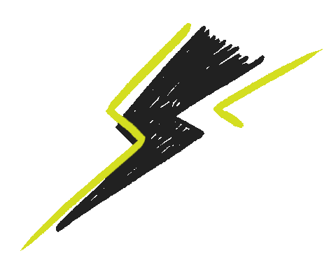 Energy Lightning Sticker