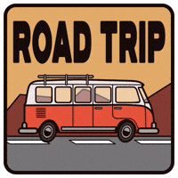 Road Trip Travel GIF by Animanias