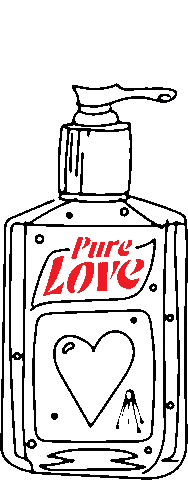 Wash Hands Love Sticker by WE ARE HEAR