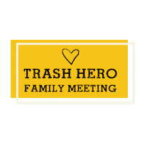 Sticker Family Meeting Sticker by Trash Hero World