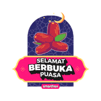 Bukber Berbuka Sticker by Smartfren
