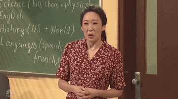 disgusted sandra oh GIF by Saturday Night Live
