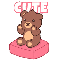 Teddy Bear Good Job Sticker by BEARISH