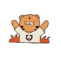 Tiger Nation Sticker by Gen.G