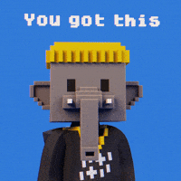 You Got This Crypto GIF by Meebits