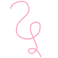 Pink Line Sticker