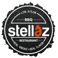 stellazbbq smoke restaurant bbq grill Sticker