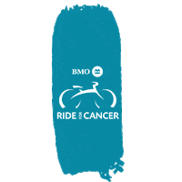 BMORideforCancer fundthefight rideforcancer bmoride bmorideforcancer Sticker