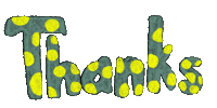 Text Thanks Sticker