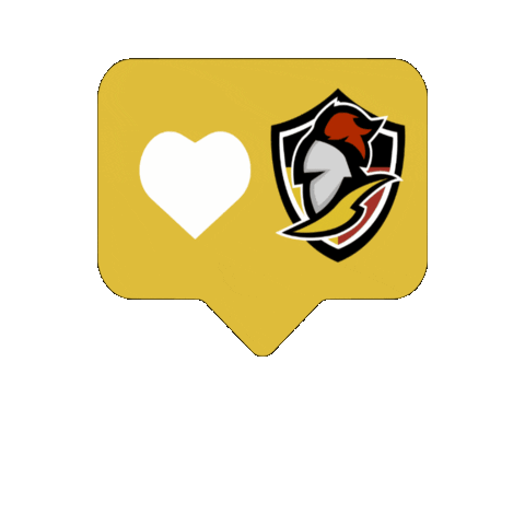 knightsjrc giphygifmaker heart 1 knights jr c Sticker