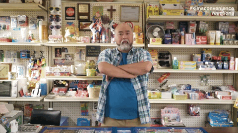 happy paul sun hyung lee GIF by Kim's Convenience