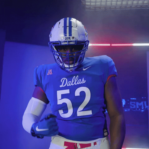 Lets Go Win GIF by SMU Football