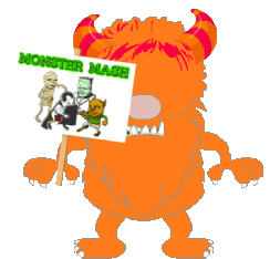 Monster Mash Gnome Sticker