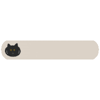 Cat Line Sticker