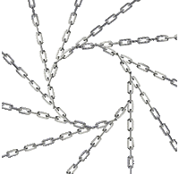 Chains Sticker by Kat Cunning