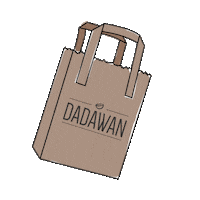 Dadawan bag to go ddw dadawan Sticker