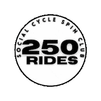 250 Sticker by Social Cycle Spin Club
