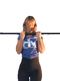 Hendrivermeer marie calisthenics hang in there hang on Sticker