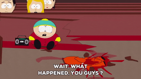 confused eric cartman GIF by South Park 