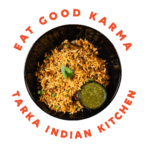 Indian Food Tarka Sticker by TarkaIndianKitchen