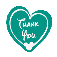 Disney Thank You Sticker by Nerdom