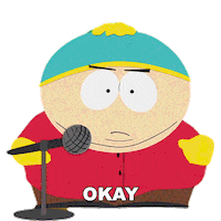 Eric Cartman Ok Sticker by South Park