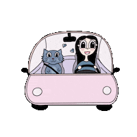 Happy Cute Girl Sticker